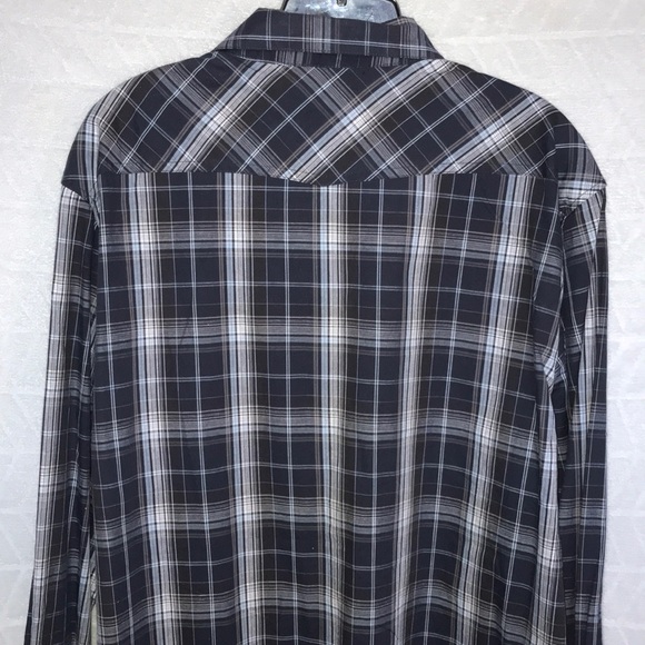 Plaid men’s blue shirt - Picture 5 of 7